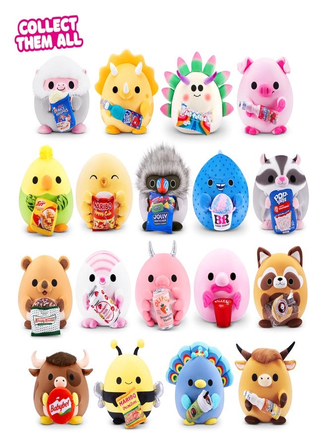 سناكيلس دمية سناكلز المرخصة من السلسلة 3، دمية أوليفيا القطيفة مقاس 14 بوصة من زورو، دمية قطيفة مع ملحق مرخص من علامة سناكلز التجارية - Image 2